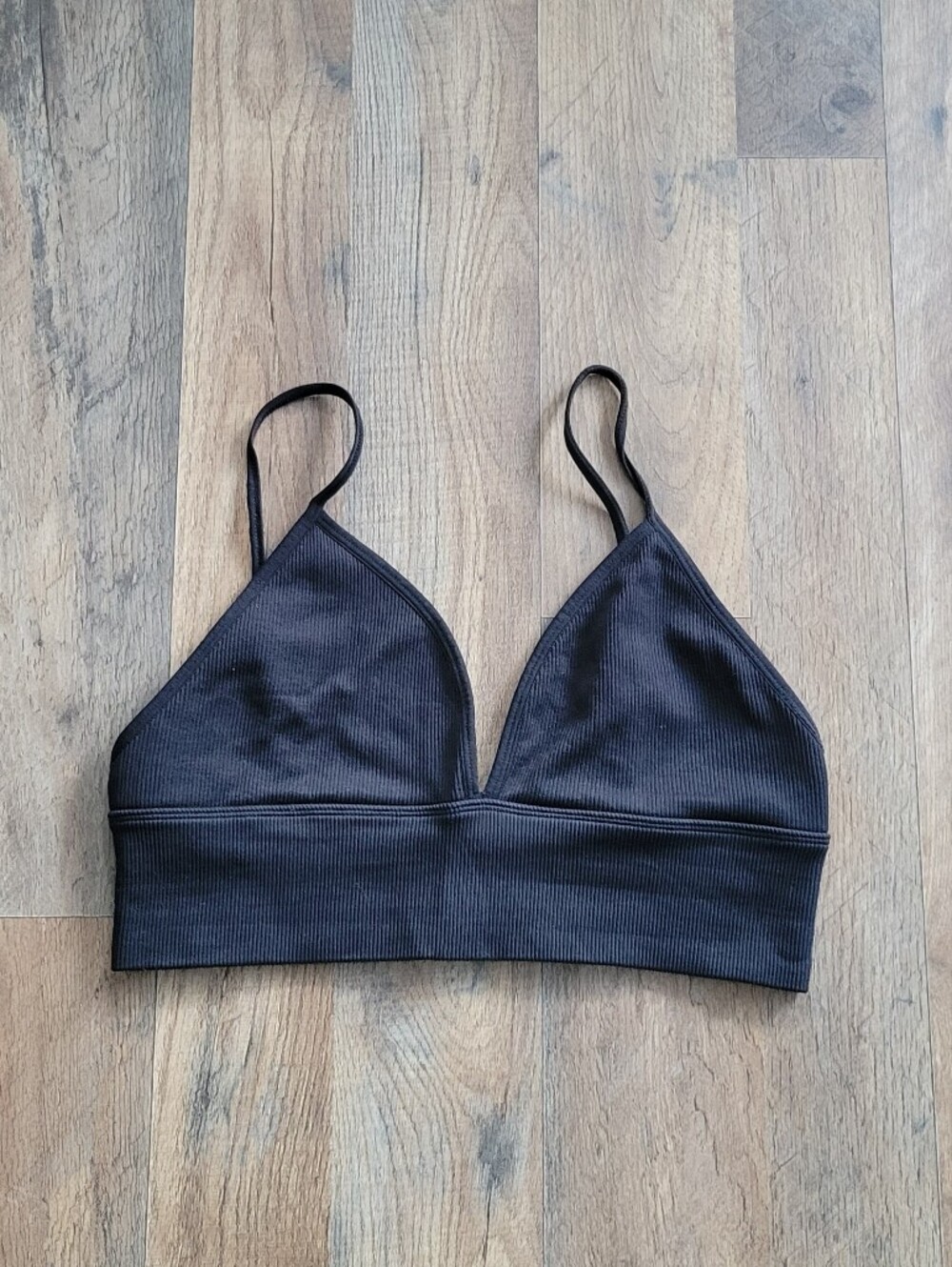 Abercrombie & Fitch Ribbed Lounge Bra